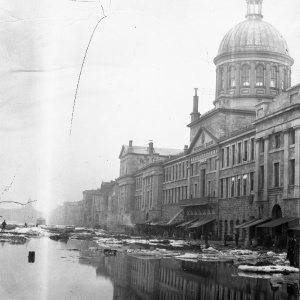 Les inondations de 1886